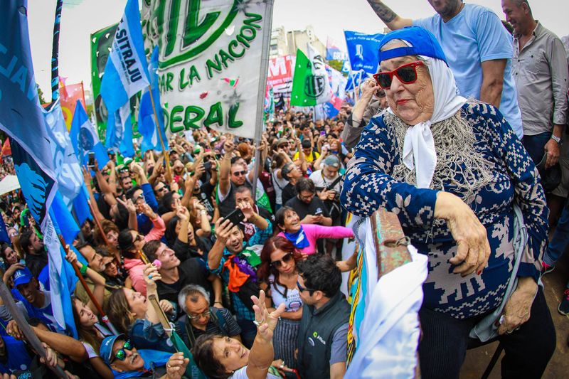 Fotografía de Estanislao Santos: Las madres siguen marchando